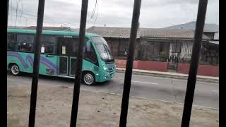 Neobus Thunder  MercedesBenz LO915  Nueva Quibus SA Al Servicio De Agdabus Calera [upl. by Eeb]