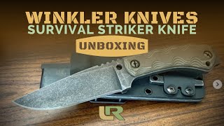 2020 Winkler Survival Striker Knife Unboxing [upl. by Dibbrun922]