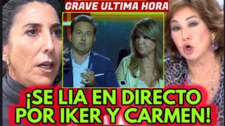 💥EXPLOTA EN DIRECTO X IKER JIMÉNEZ Y CARMEN PORTER ANA ROSA QUINTANA Y PAZ PADILLA X DANA VALENCIA [upl. by Ais399]