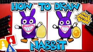 How To Draw Nabbit From Mario [upl. by Anderer]