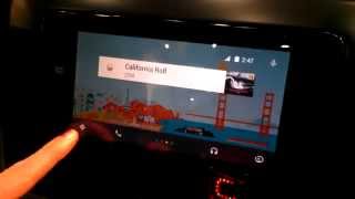 IHS Automotive Demonstration HondaLink with Android Auto at ITS World Congress [upl. by Thomey]