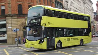 Buses Trains amp Metrolink in Greater Manchester  September 2023 [upl. by Ahsilahk]