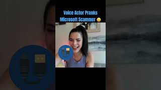 Voice Actor Scams The Scammers cybersecurity scamer secureacom [upl. by Gavrah]