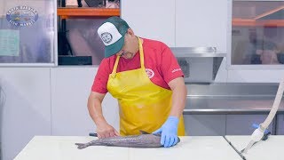 Fish Filleting  Local Black Cod [upl. by Eniale848]