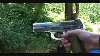 Smith amp Wesson SW40F CO2 Airsoft Pistol [upl. by Doykos]