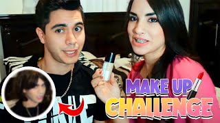 MAKE UP CHALLENGE Ft Kimberly Loaiza  Juan de Dios Pantoja [upl. by Allyn]