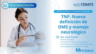 Trastornos Neurológicos Funcionales Nueva definición de OMS y manejo neurológico [upl. by Laurance446]