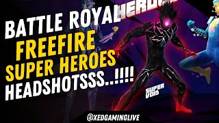 Battle Royal Free Fire  Grandmaster  ff live  XED GAMING LIVE [upl. by Yeuh]