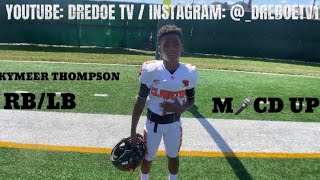 Clairton Bears Kymeer Thompson Mic’d Up 10U • Clairton Vs Sto Rox • 9  2  23 [upl. by Parcel]