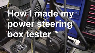 How I made my power steering box tester [upl. by Erminia]