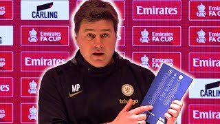 Mauricio Pochettino postmatch press conference  Chelsea 42 Leicester City [upl. by Cass337]