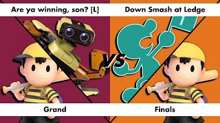 Smash Ultimate September Monthly  Virginia Tech  Are ya winning son L vs Down Smash at Ledge [upl. by Beverly43]