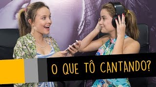 QUAL MÚSICA ESTOU CANTANDO com LARISSA MANOELA [upl. by Monteria]