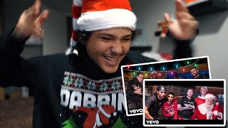 JALLOW REACTS TO SIDEMEN CHRISTMAS SONGS BEST CHRISTMAS SONG ft KSI amp JME [upl. by Kaleb]