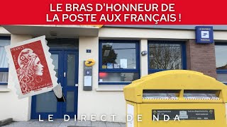 Destruction de La Poste le timbre rouge J1 disparaît et le timbre J2 voit son prix doubler [upl. by Nrol]