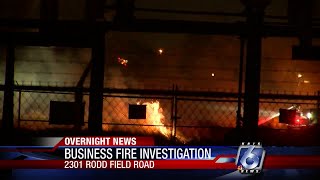 Rodd Field Road fire [upl. by Nady127]