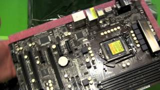 ASRock Z68 Pro3 Gen3 Motherboard unboxing  New Windows Gaming PC Part 3 [upl. by Holms]