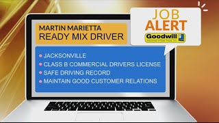 JOB ALERT Martin Marietta in Jacksonville needs a Ready Mix Driver [upl. by Stutman729]