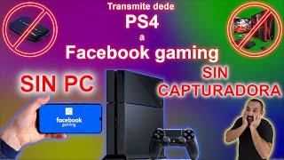 🔴 Cómo TRANSMITIR en VIVO EN FACEBOOK PASO a PASO [upl. by Aicilat735]