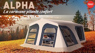 ANCIEN PRODUIT Trigano I L ALPHA la caravane pliante haut de gamme pour les couples [upl. by Bouchard]