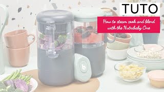 HOW TO STEAM COOK AND BLEND WITH THE NUTRIBABY ONE [upl. by Annecorinne]