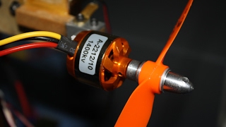 A2212 Aliexpress brushless motor test 1400Kv [upl. by Haleemak]