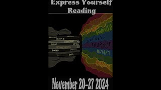 Express Yourself Reading November 2027 2024 THE CUCUMBER READ THIS SHYT CRAZY 😜 [upl. by Chute557]