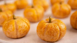 Panellets de calabaza  Simplemente delicioso  GastroTeka [upl. by Buff61]