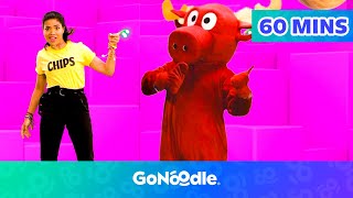 Purple Stew With Moose Tube  More Songs for Kids  GoNoodle [upl. by Stoddart]