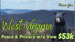 53k House w4 Acre View West Virginia [upl. by Akamahs708]