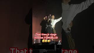 Stage Invading YUNGBLUD [upl. by Atteloiv849]