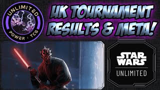 Star Wars Unlimited  OPE Manchester Event Results amp UK Meta Snapshot [upl. by Casar]