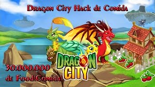 Hack de 30000000 de comida no Dragon City 2016 [upl. by Adnuhs]