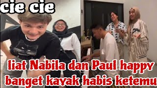 NABILA DAN PAUL BEDA LOKASI TAPI KOK BISA HAPPY KAYAK UDH KETEMUNABILA DAN PAUL [upl. by Danie]