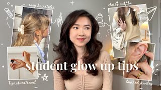 GLOW UP  look polished at school practical amp realistic 📚✨classy style inspo grooming tips [upl. by Wey]