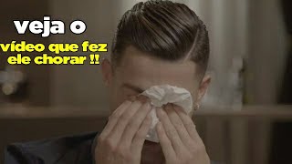 Foi esse vídeo que fez Cristiano Ronaldo chorar [upl. by Otnicaj]