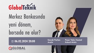 Global Teknik  Merkez Bankasında yeni dönem borsada ne olur [upl. by Louis579]