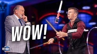 Sword Swallower EXTRAORDINAIRE Noah Royak Will Leave You ASTOUNDED  Huckabees Jukebox [upl. by Suolhcin]