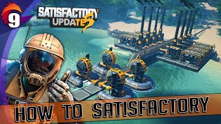 Pre10 HOW TO SATISFACTORY  Ep 9  Coal Power  Tutorial and Walkthrough [upl. by Atteras]