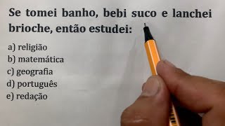 Vamos colocar nosso Raciocínio Lógico pra funcionar [upl. by Merceer]