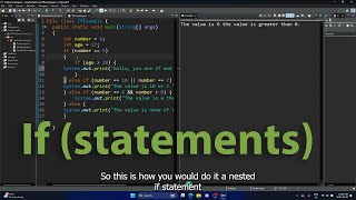 Introduction to Java  If Statements [upl. by Deth782]