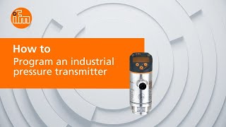 How to program an industrial pressure transmitter [upl. by Stannwood]