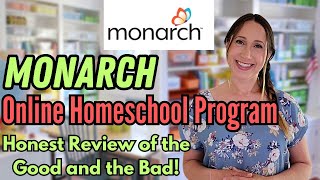 MONARCH ONLINE HOMESCHOOL PROGRAM by AOP  Full Demo and Honest Review 2023 [upl. by Laven]