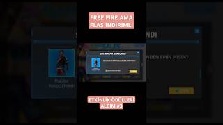 FREE FIRE AMA FLAŞ İNDİRİMLİ ETKİNLİK ÖDÜLLERİ ALDIM 3  FF ECEL [upl. by Sybilla218]