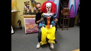 Custom IT Pennywise Prop Doll for Neil from Florida 1 Clown Sightings [upl. by Arehsat]