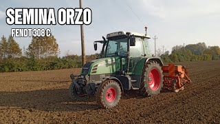 SEMINA ORZO  Az Agricola Favaro [upl. by Anawahs]