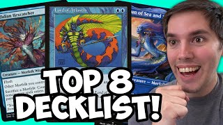 Comprehensive Modern Merfolk Deck Tech Magic 30 Top 8 List [upl. by Frangos]