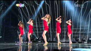 대즐링 레드 Dazzling Red 이 사람 SBS 2012 가요대전 The Color of Kpop 20121229 [upl. by Xenos707]