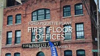 First Floor Offices at ​⁠the Ford Piquette Plant [upl. by Ajroj816]