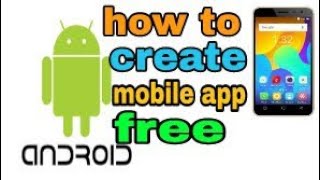 how to create mobile app free your pc amp laptop [upl. by Starlin]